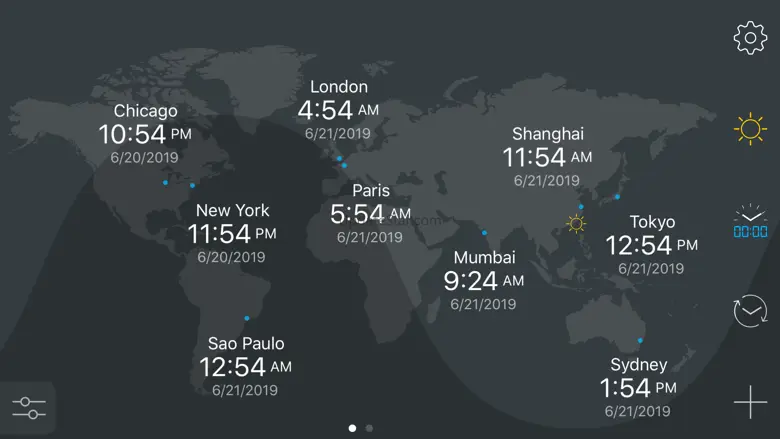 map:clock - World Map & Clock 2.8.0