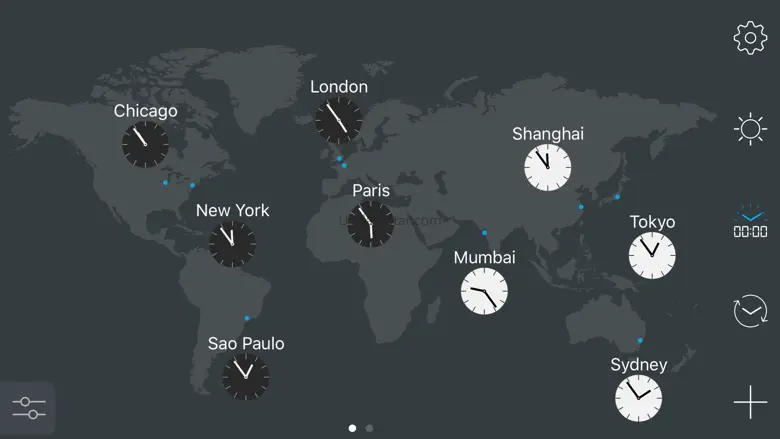 map:clock - World Map & Clock 2.8.0