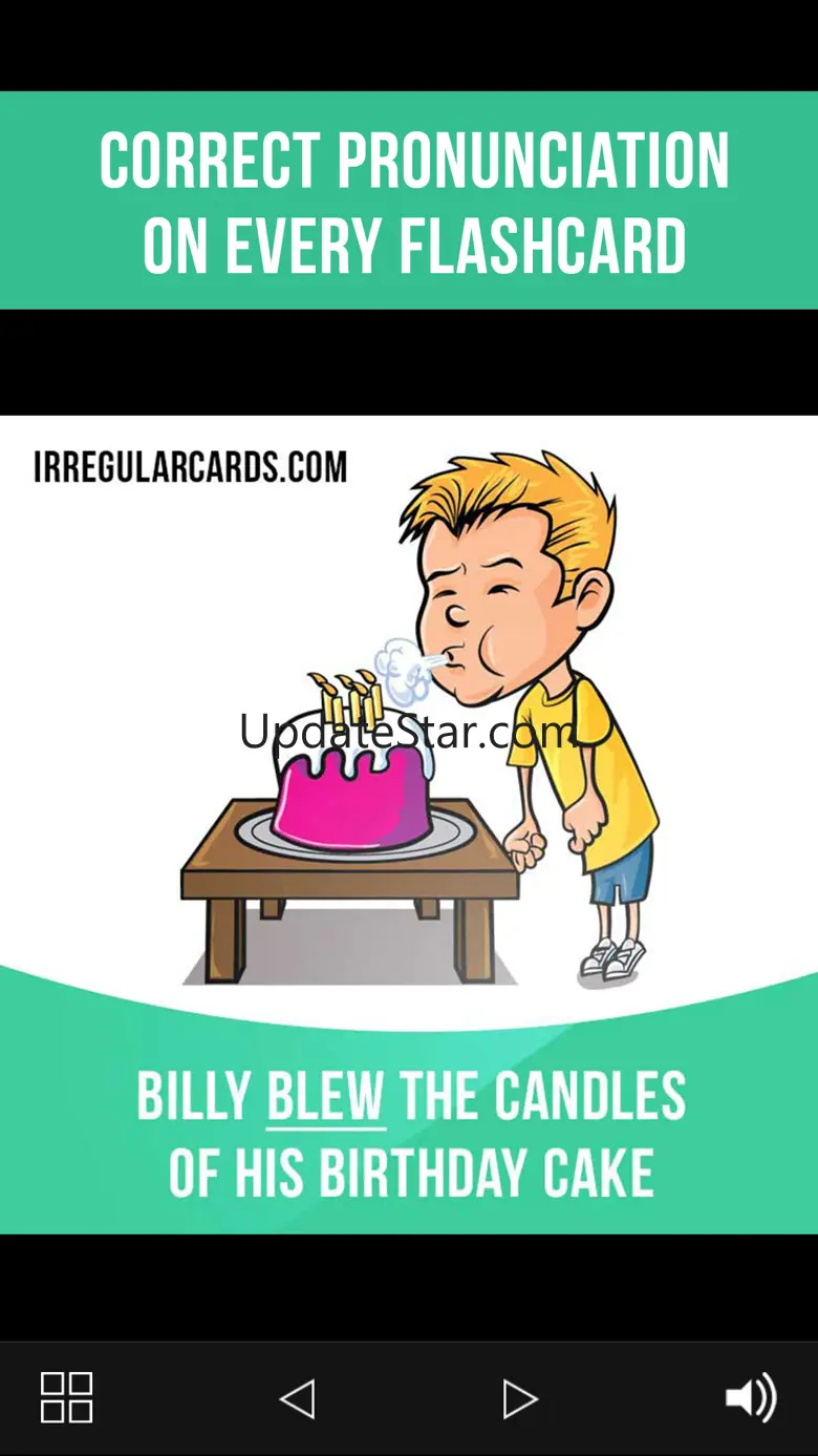 Irregular Verbs Cards Lite 1.01