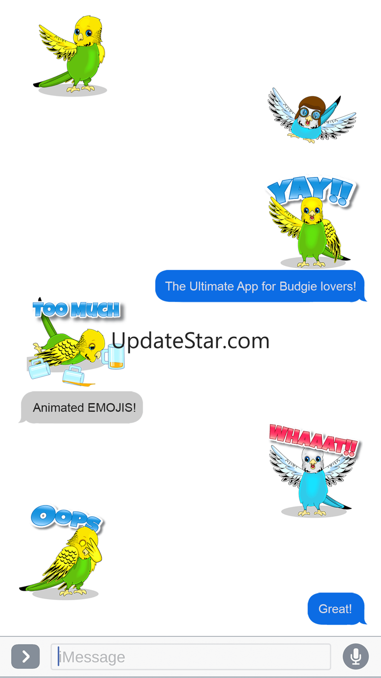 BudgieMoji - Parakeet Emojis 1.0