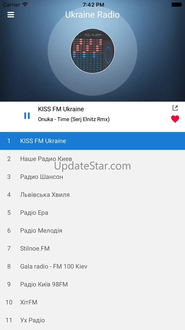 Ukraine Radio Station FM 1.0