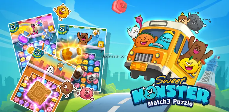 Sweet Monster Match3 Puzzle 1.4.4