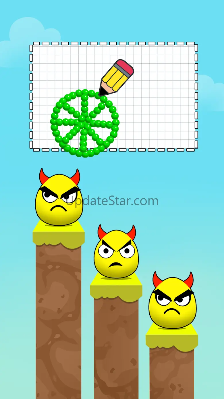 Draw To Smash Angry Eggs