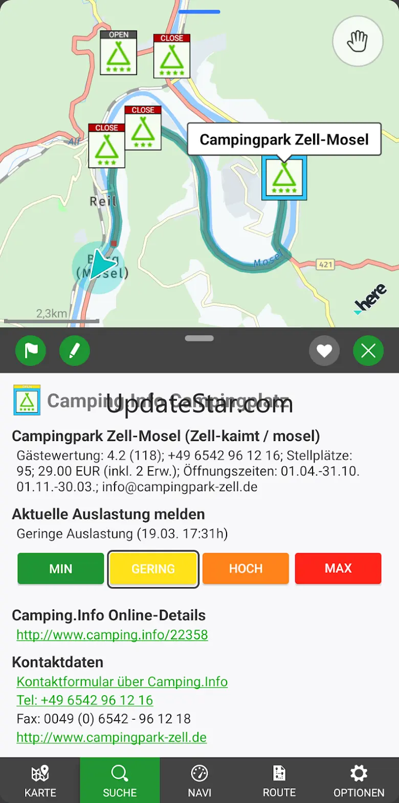 POIbase speed cameras warner V8.1.1