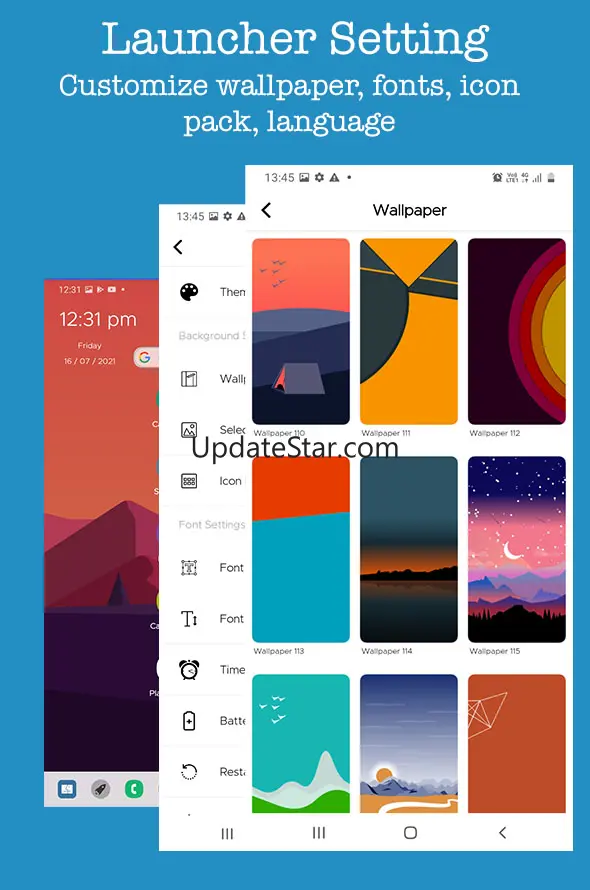 Mac OS Style Launcher -Desktop 9.0