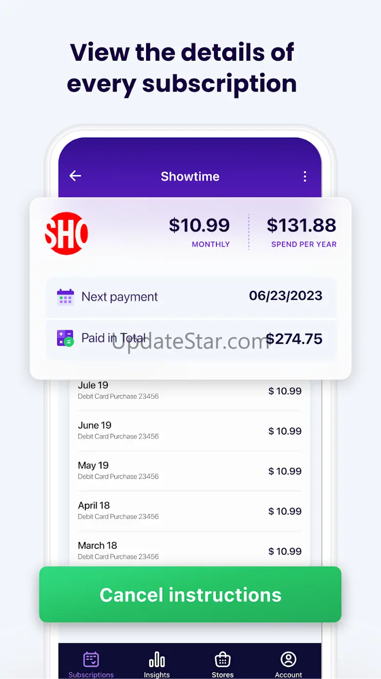 Subscription Stopper & Manager 1.8.0
