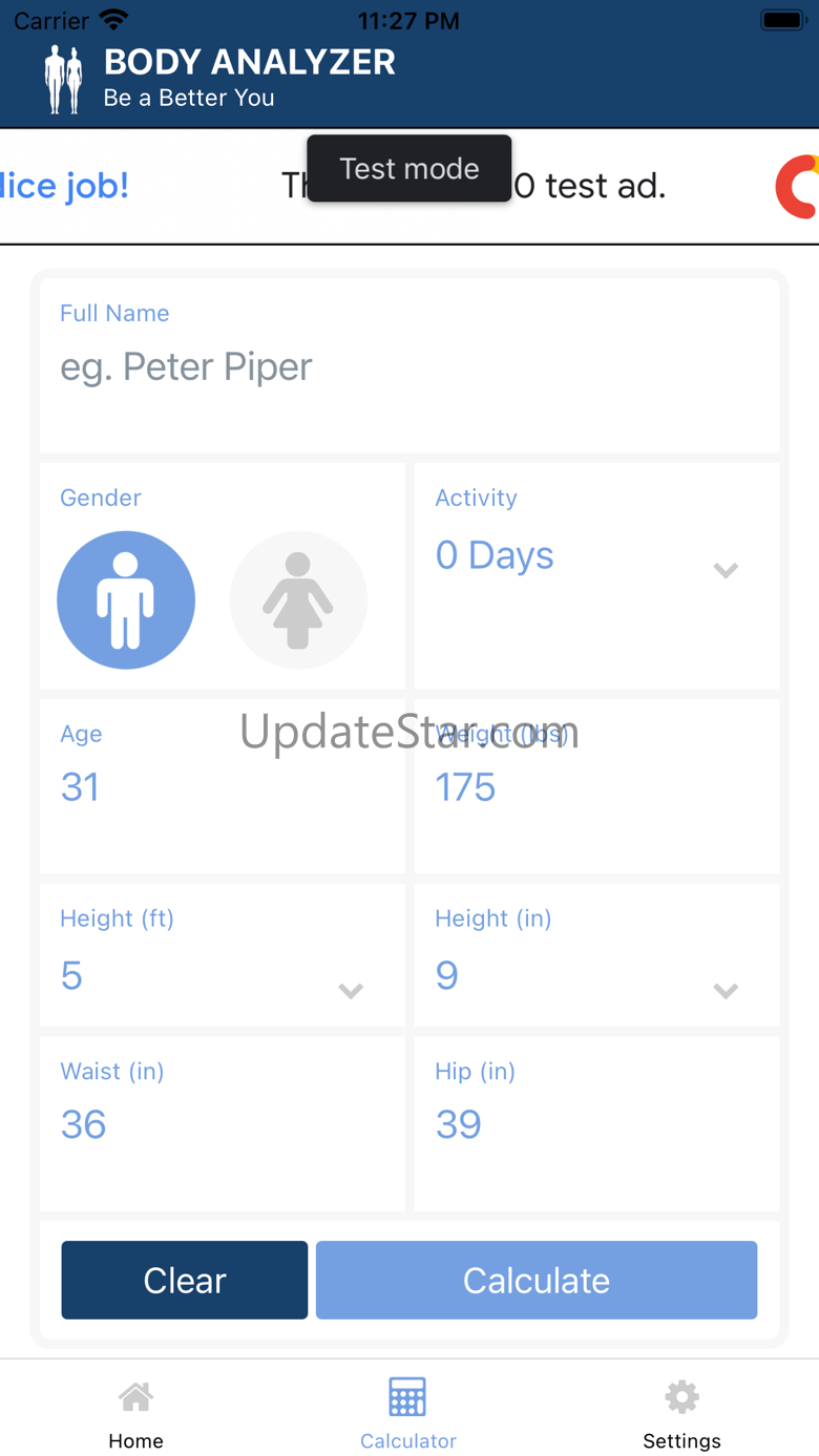 Body Analyzer Plus 1.2.2
