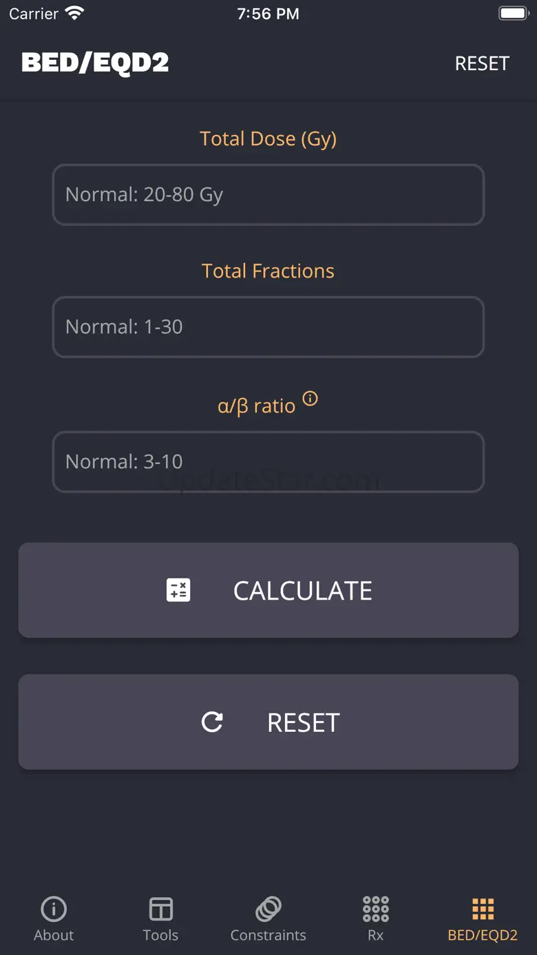 Rad Onc Calc 2.1.3