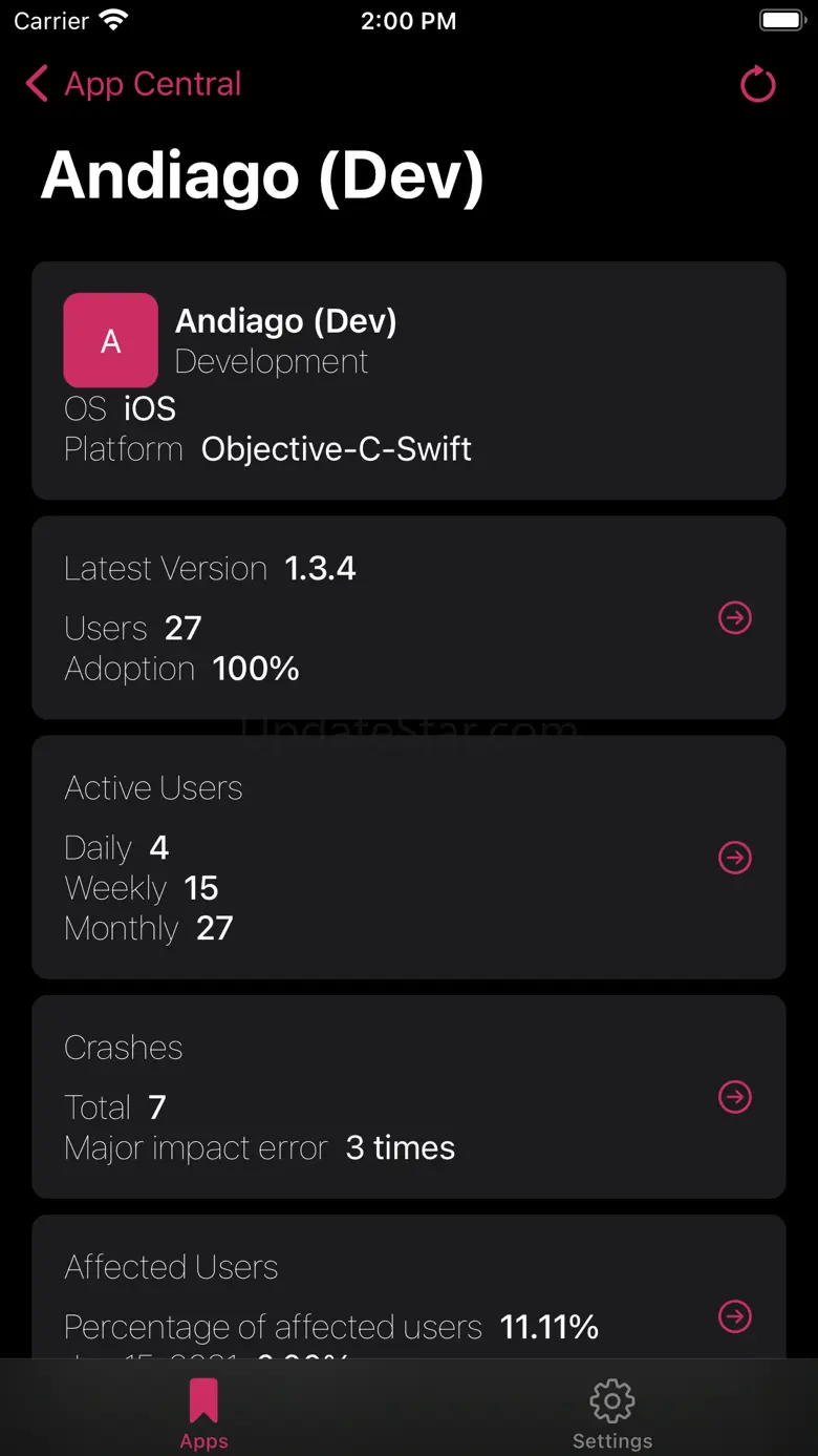 App Central 2.0.3