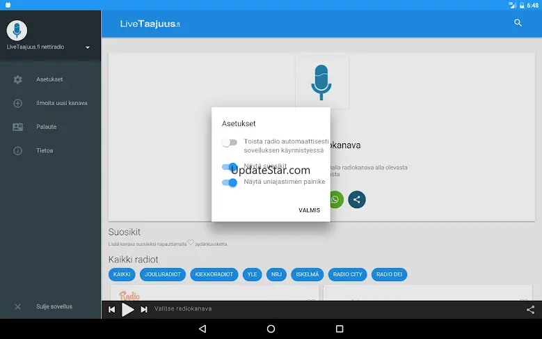 LiveTaajuus.fi Nettiradio 4.2.61