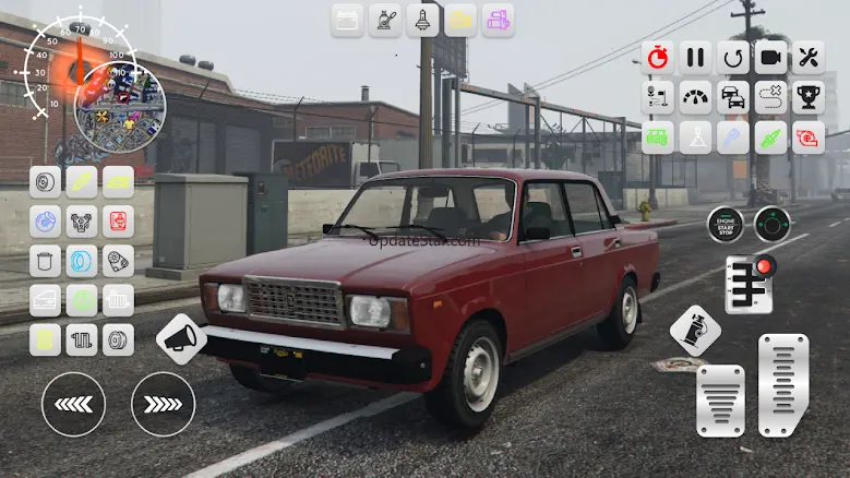 Lada 2107 Tuning Russian City 0.6