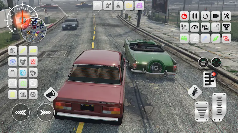 Lada 2107 Tuning Russian City 0.6