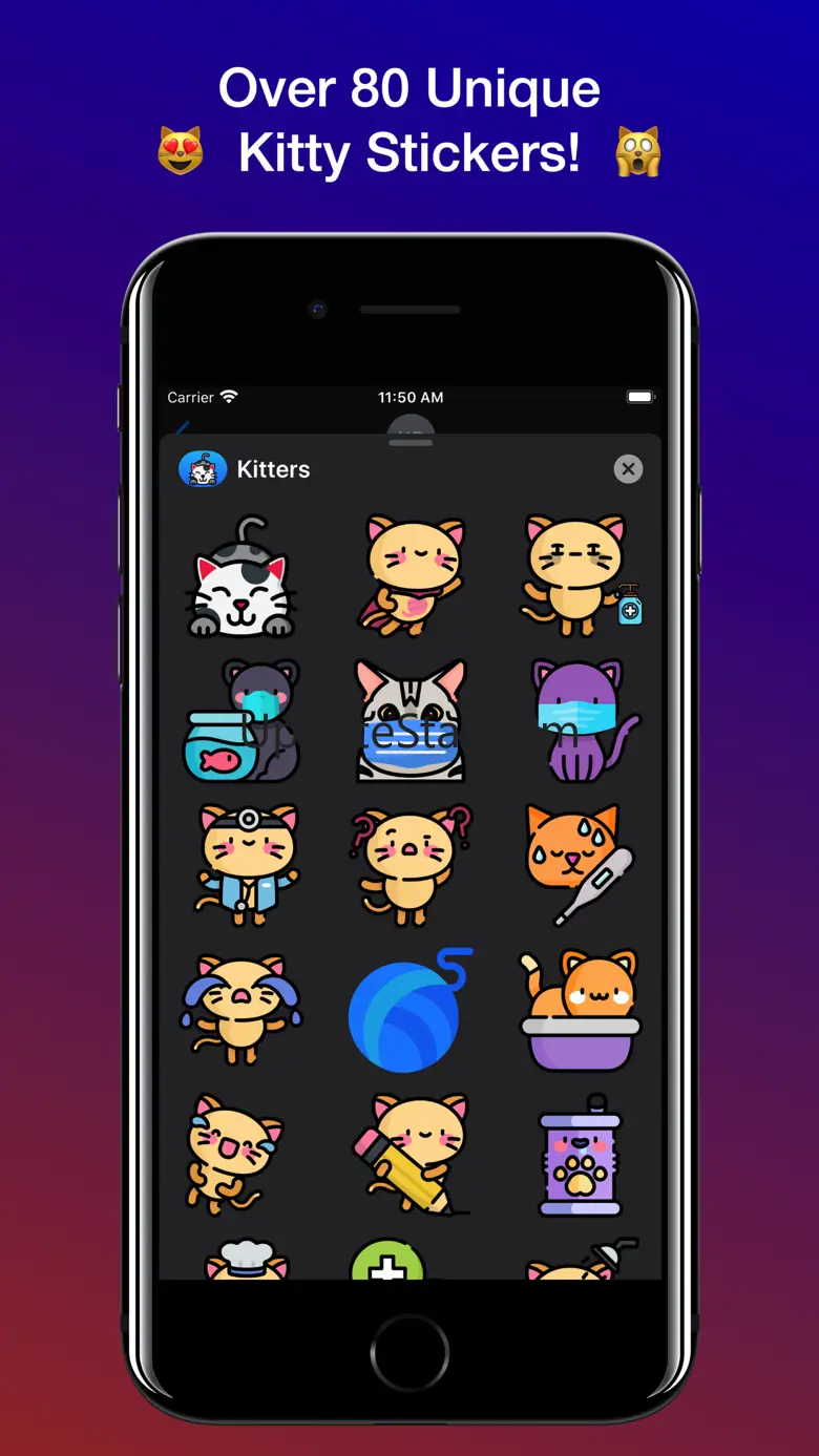 Kitters! Cat Stickers 1.5