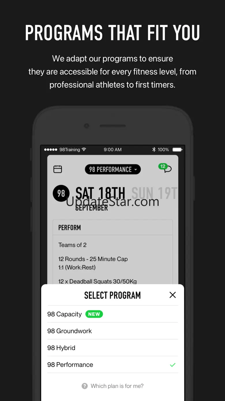 98 Training: Building Athletes 1.5.8