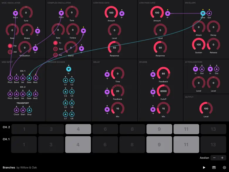 Branches - Semi-modular synth 2.1.4