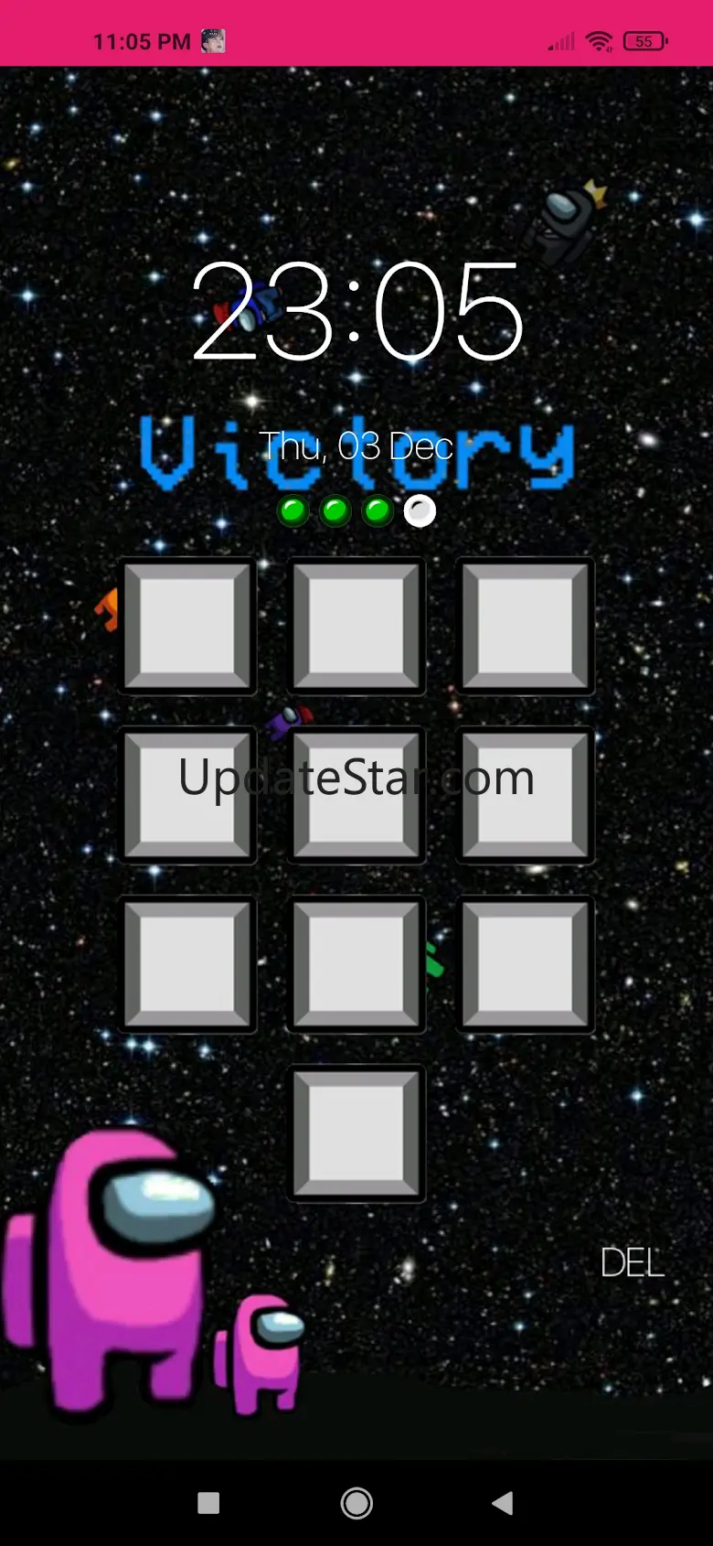 AmongLock - Screen Locker for  1.0