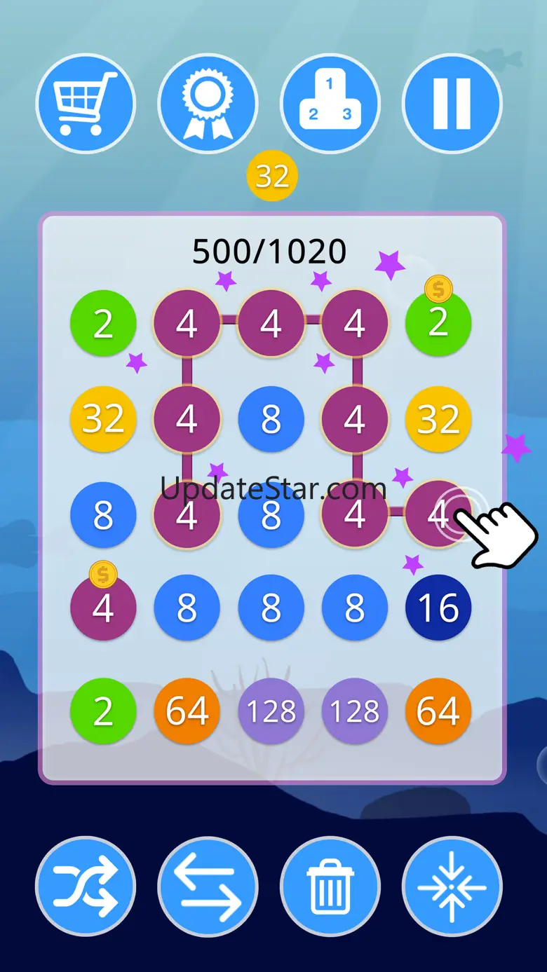 2-4-8 : link identical numbers 1.3