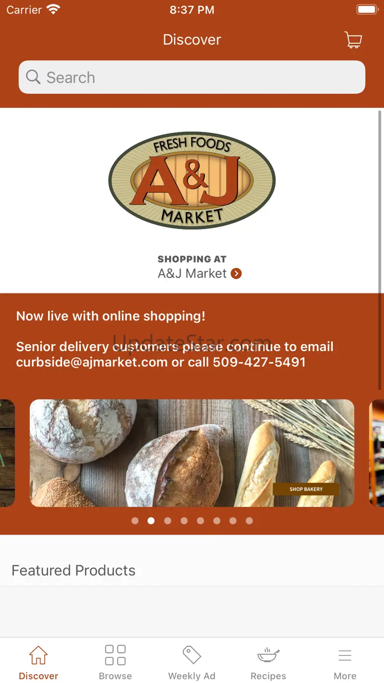 A&J Market Shopping App 20230905