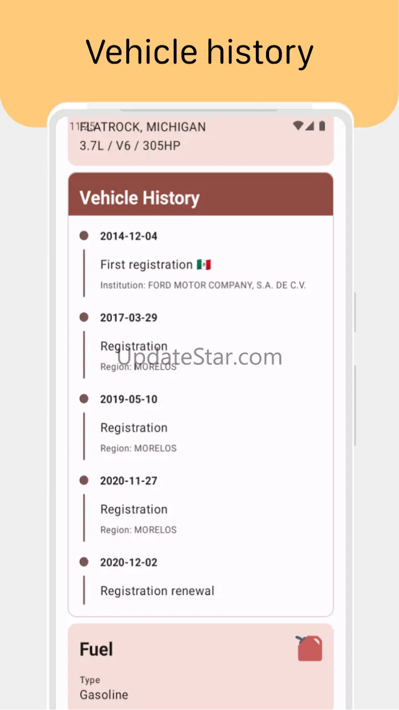 REPUVE Mexico - Check car MX 1.3.1