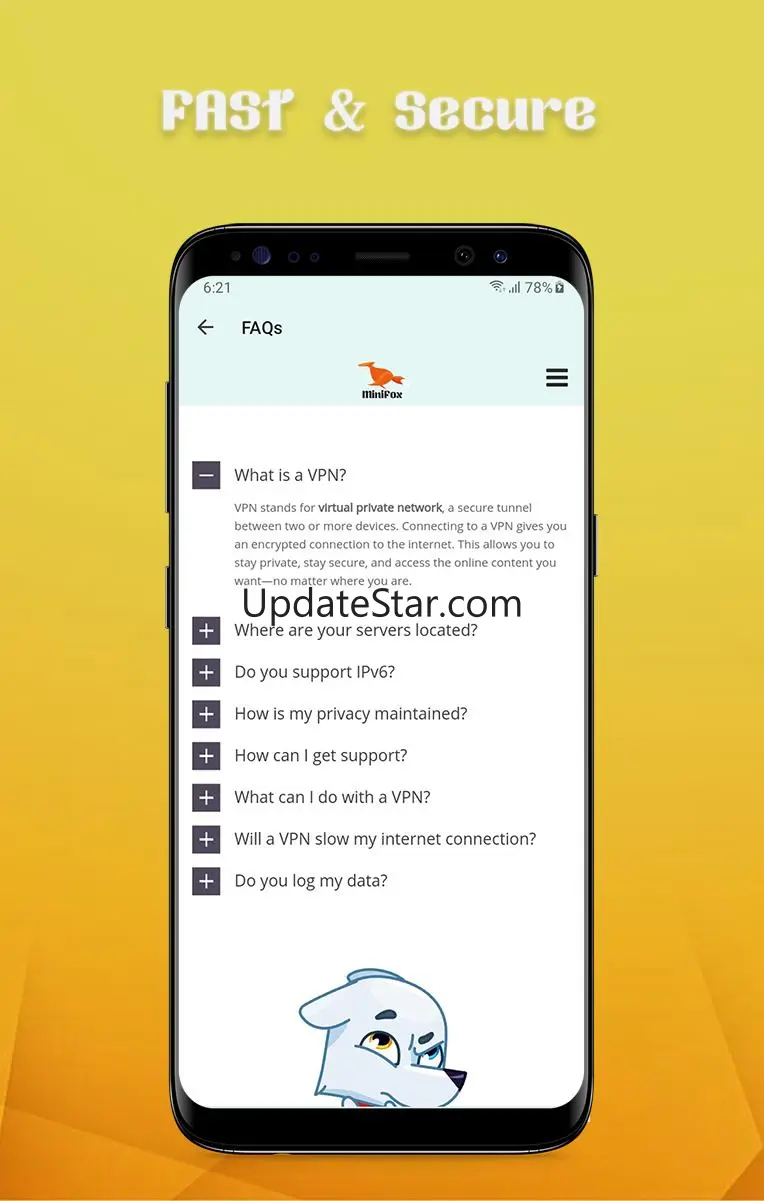 MiniFox VPN 0.7.8