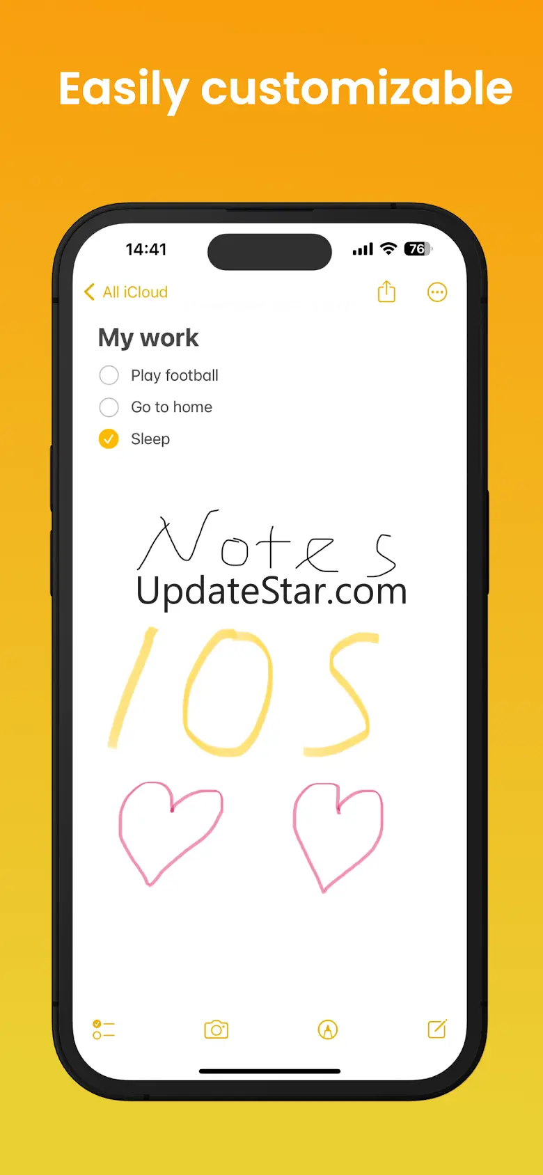 Note OS 17 - Phone 15 Notes 3.1.0