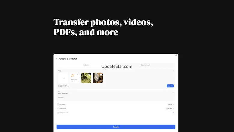 WeTransfer : File Transfer 3.0.5