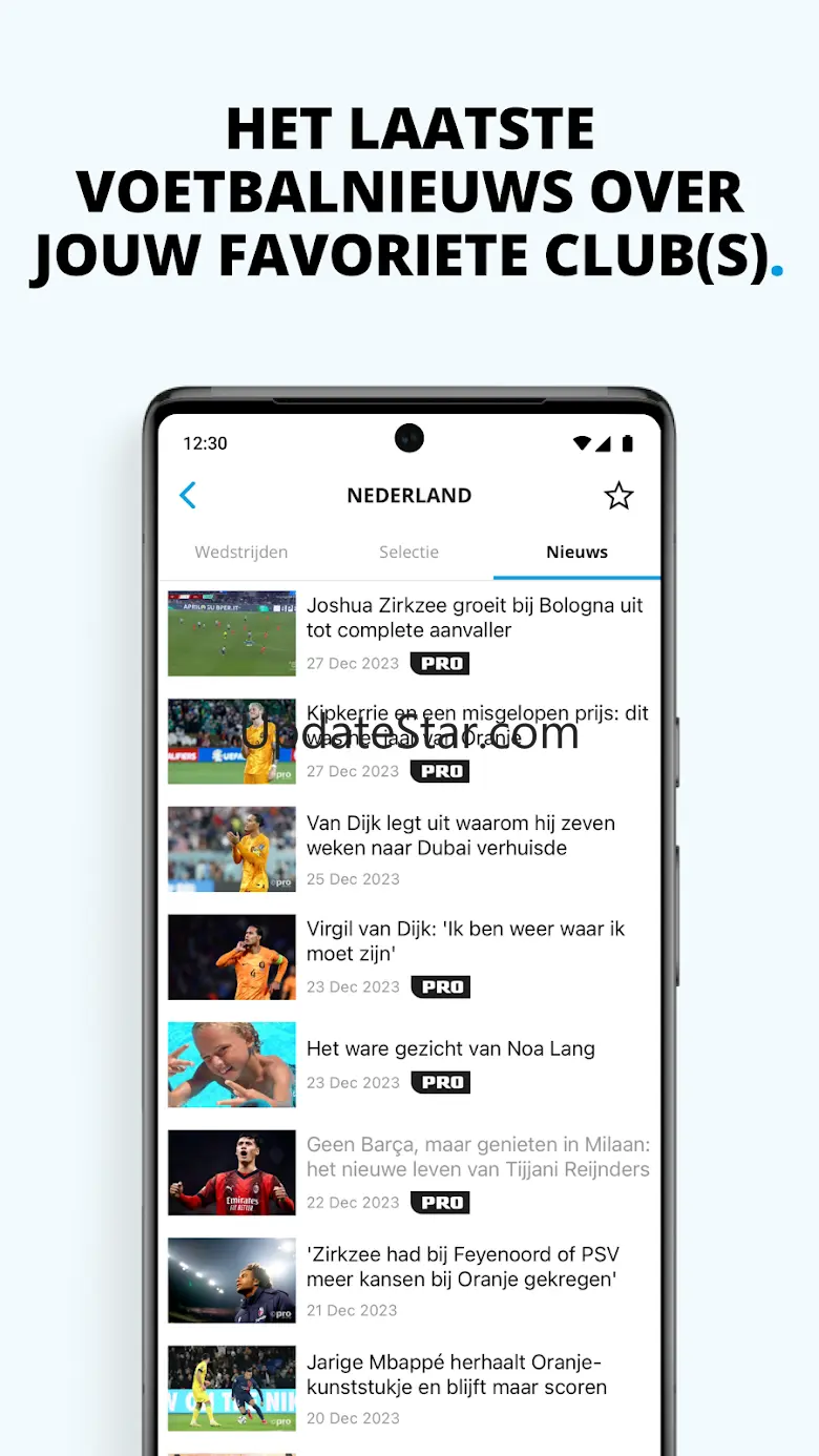 VI | Voetbal Uitslagen 9.8.0