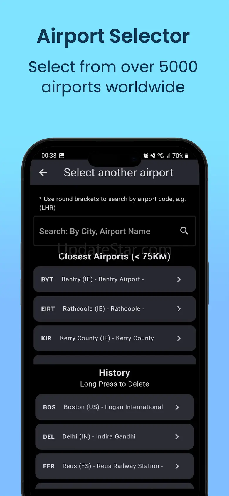 World Airports Flight Info 1.3