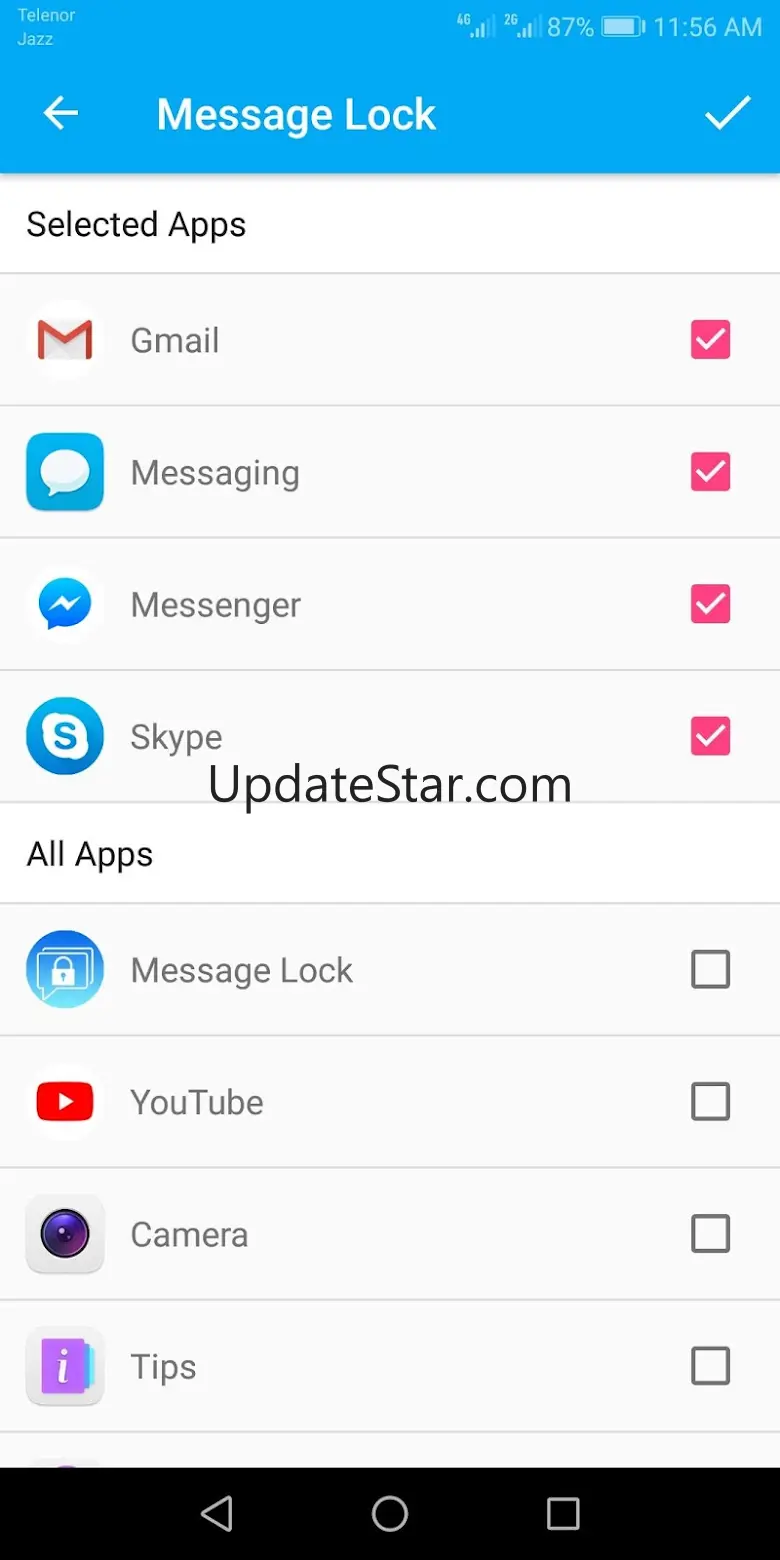 Message Lock