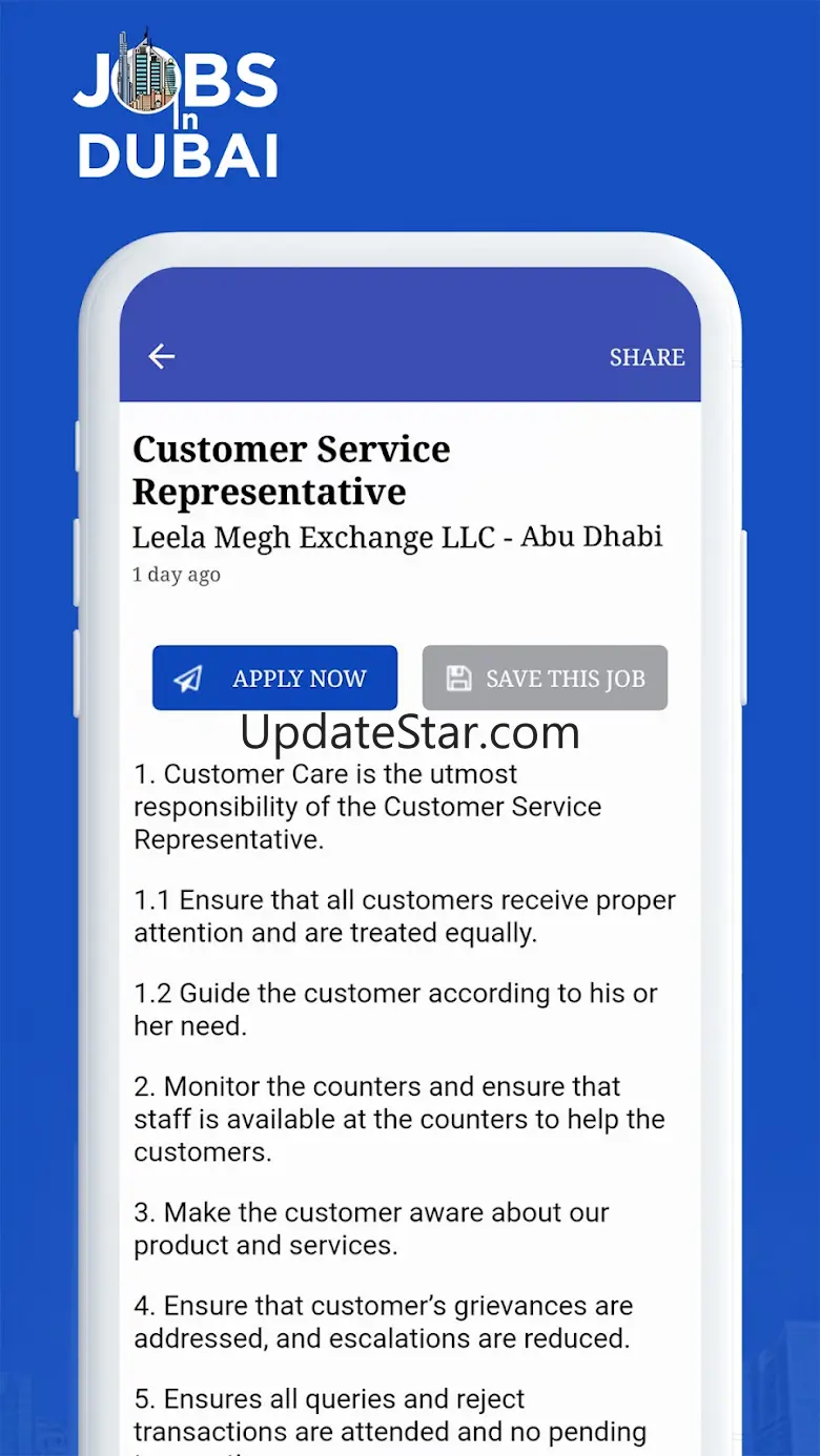Jobs In Dubai : Job Vacancy 1.0.1
