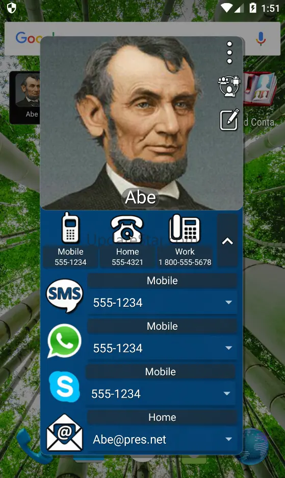 Mad Contacts Widget 1.47