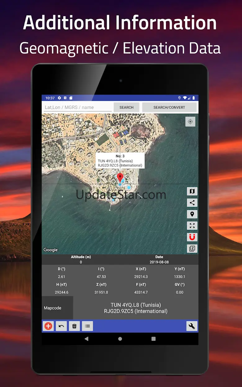 Coordinates - GPS Formatter 8.0.7