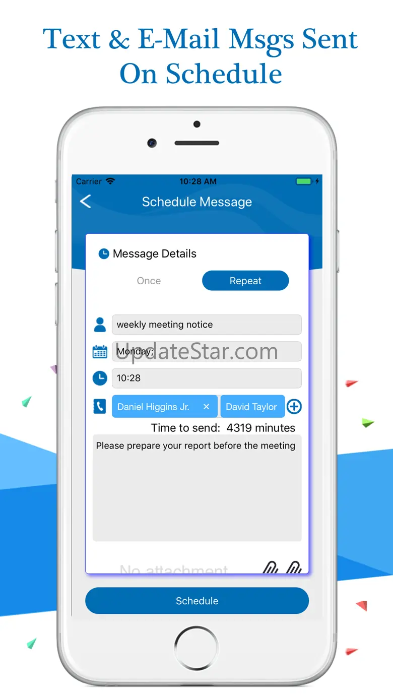 Group Message - Automated Msgs 2.1