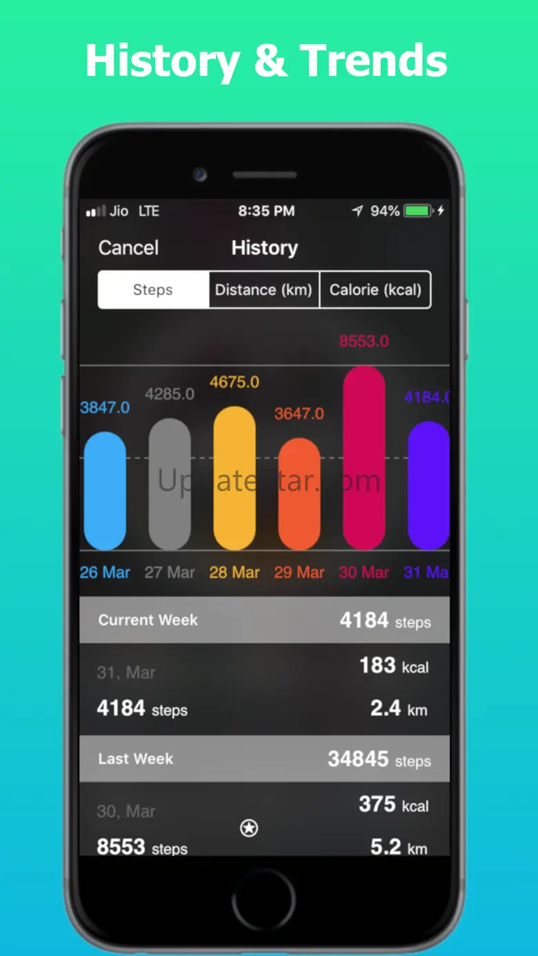 Steps Burn Pedometer 1.2.1
