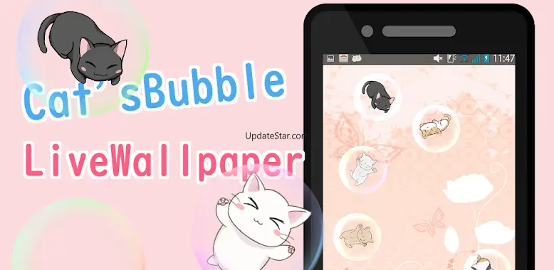 Cat'sBubbleLiveWallpaper 1.3.19