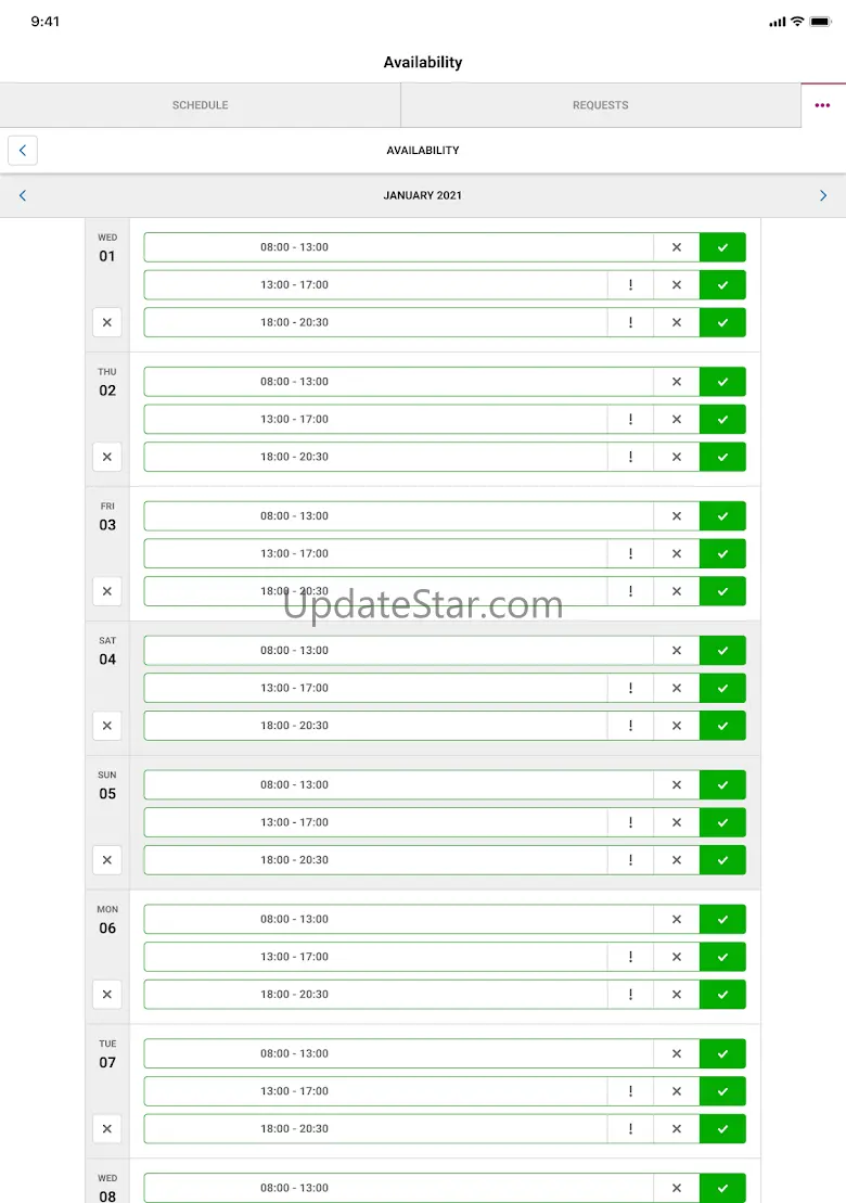 ORTEC Employee Self Service 7 1.1.4