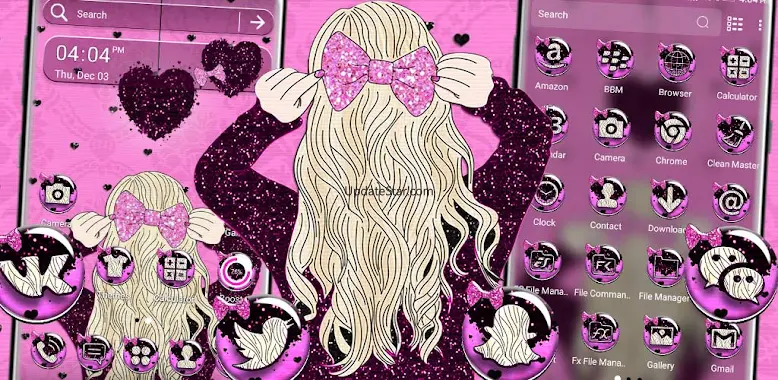 Pink Girly Theme 2.3