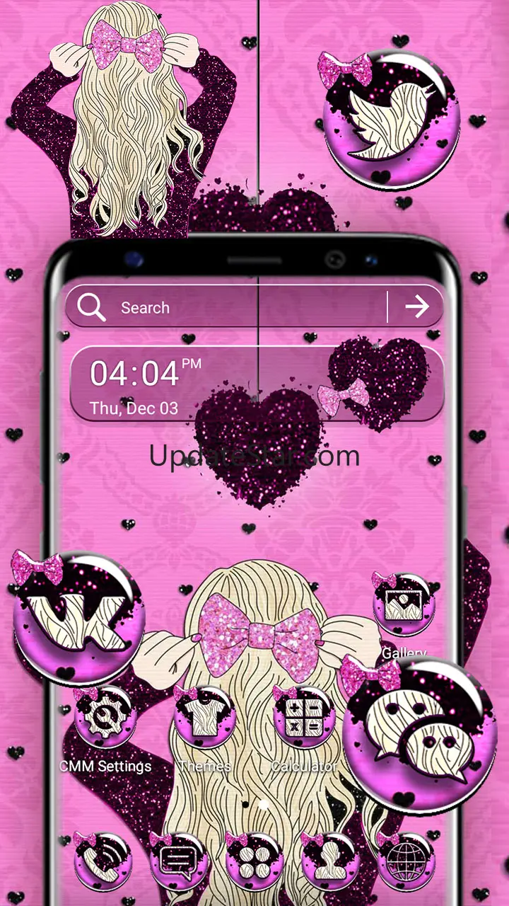 Pink Girly Theme 2.3