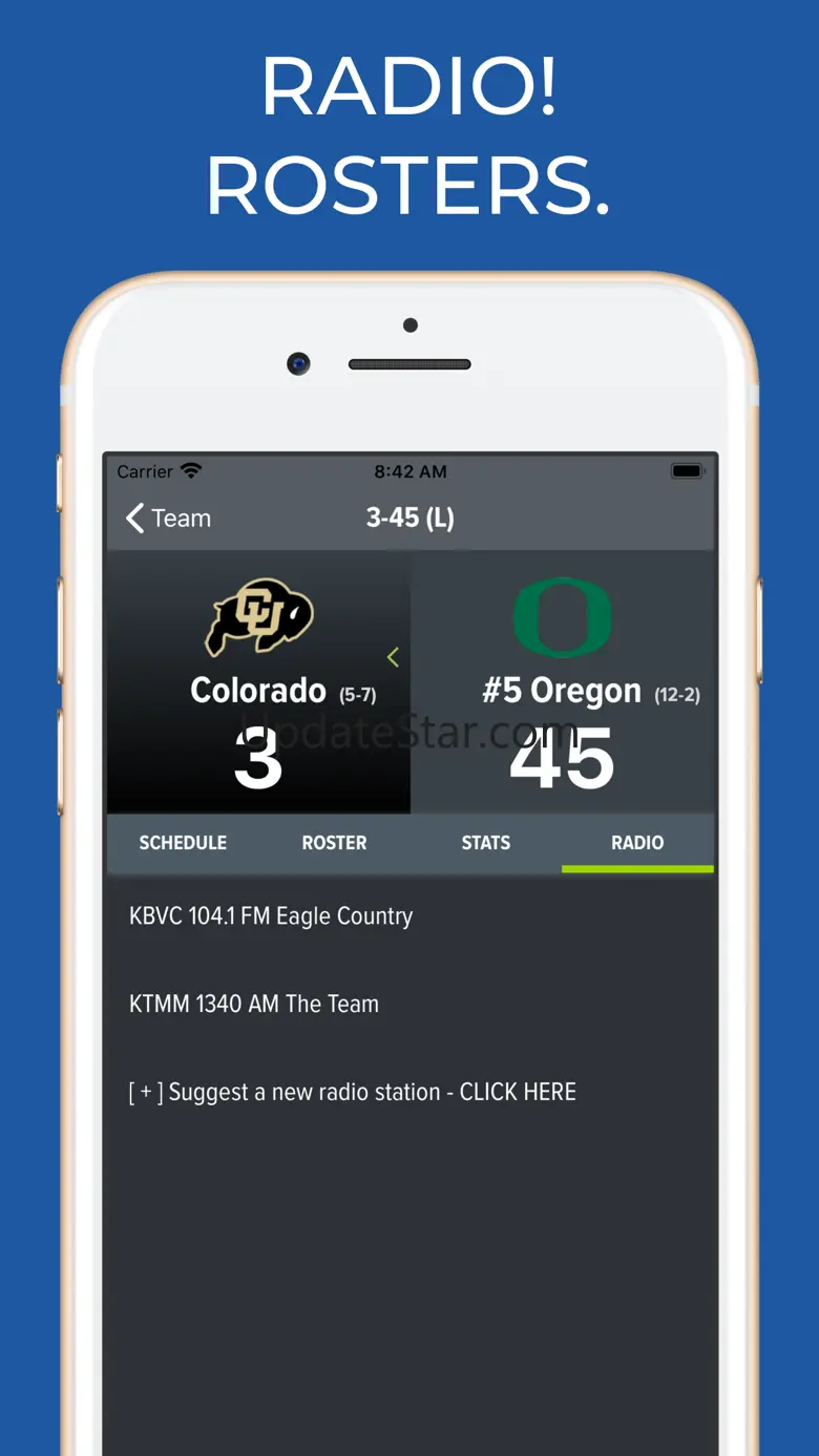 Colorado Football Schedules 5.0.4