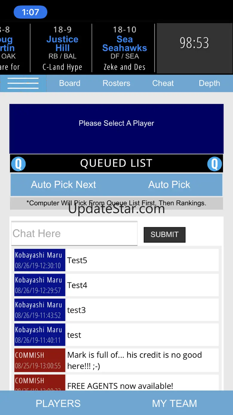 FanStar Team Manager II 15