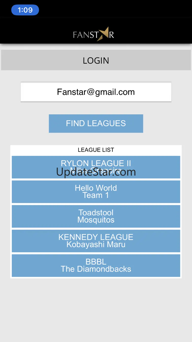 FanStar Team Manager II 15