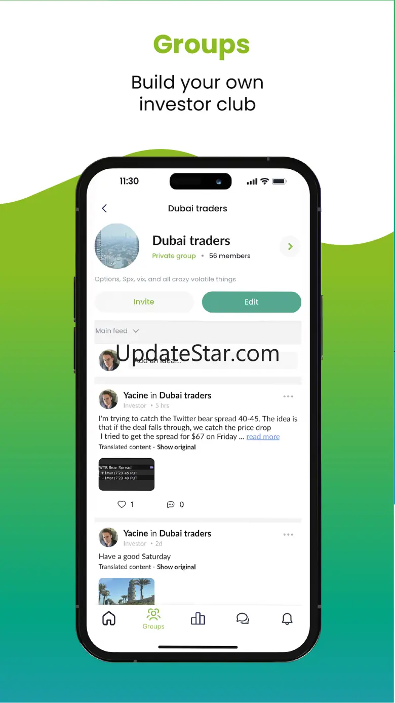 ARYA : Investor Community 2.23.1
