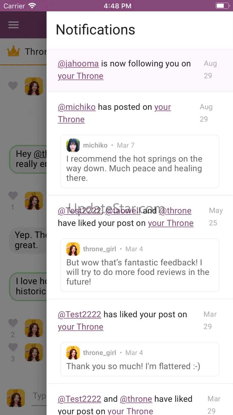 Throne — private fan club 1.4