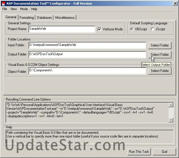 ASP Documentation Tool 8.2.8