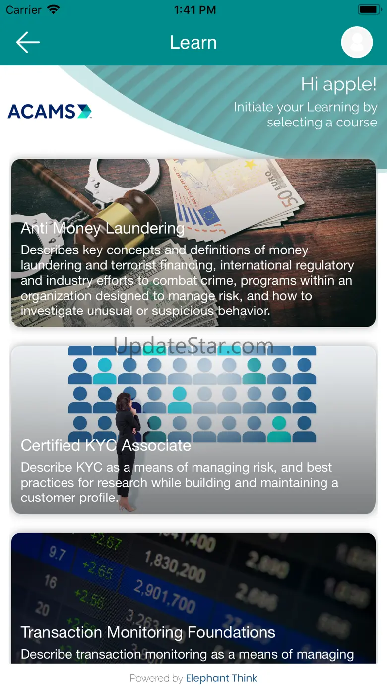 ACAMS-Smart Learning Platform 5.4.6