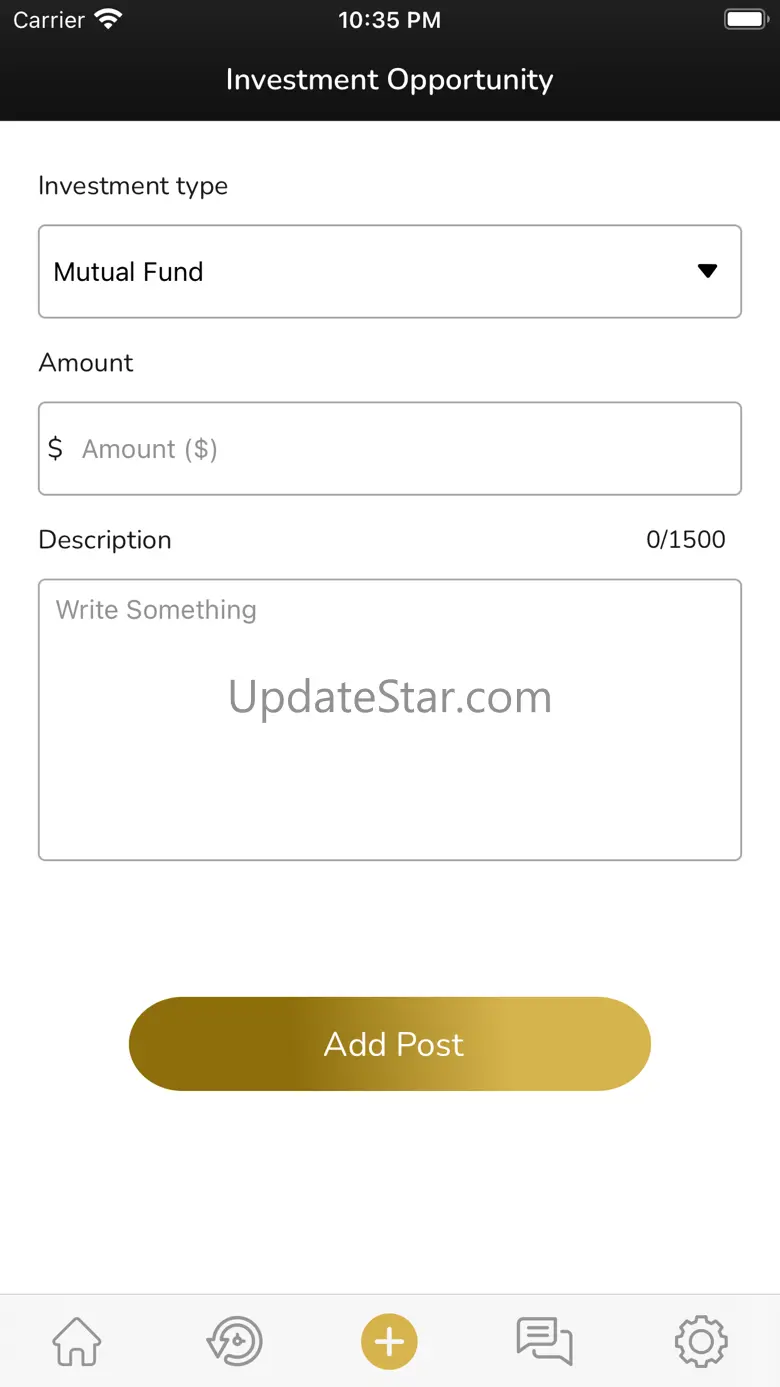Just Investment App 1.0