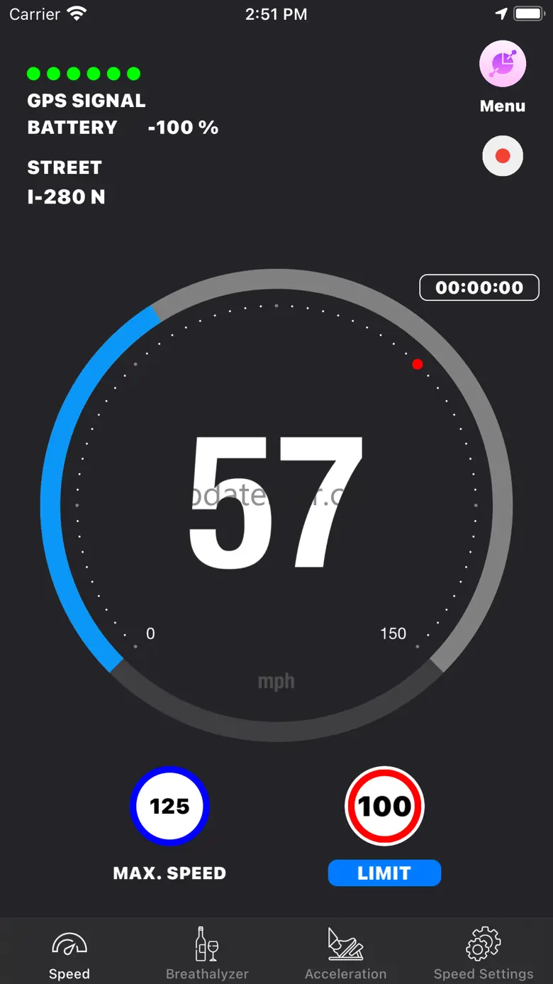 Speedometer Bike 1.8