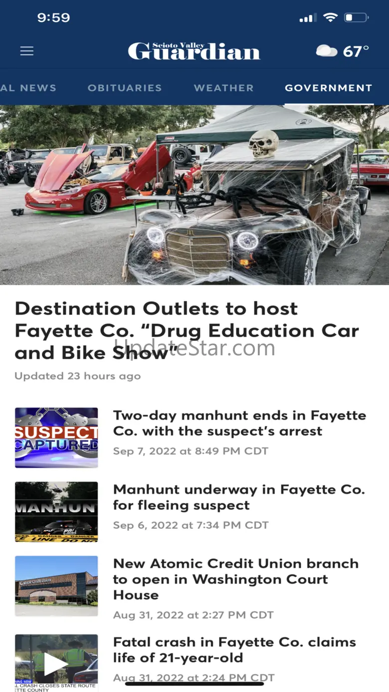 Scioto Valley Guardian App 2.0