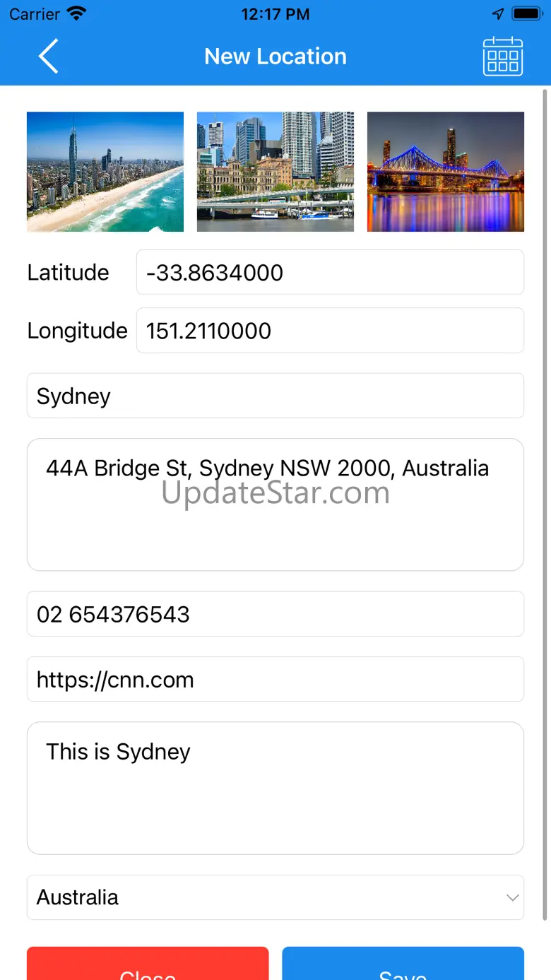 Save and Share GPS Locations 1.5