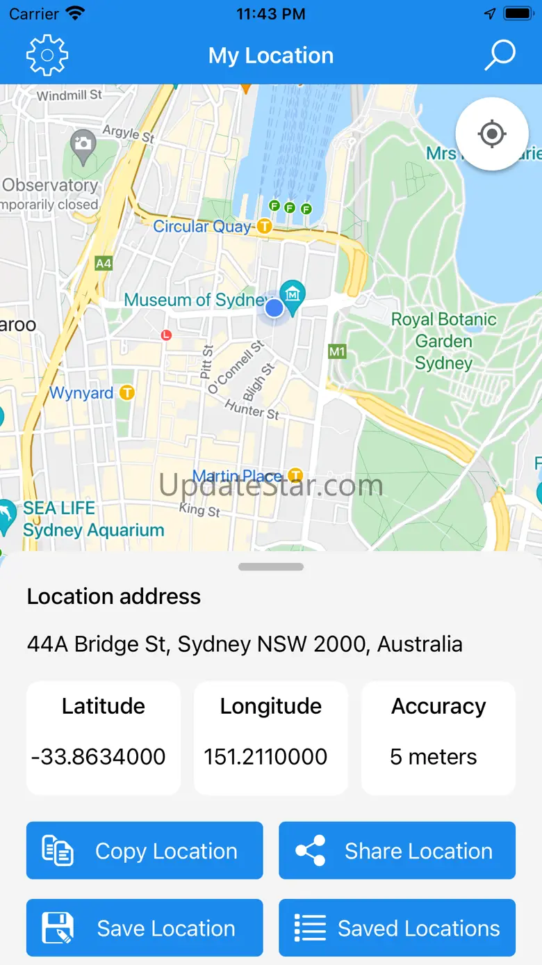 Save and Share GPS Locations 1.5